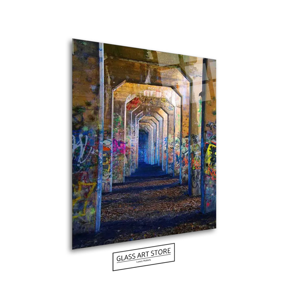 Graffiti-Wände Wandkunst