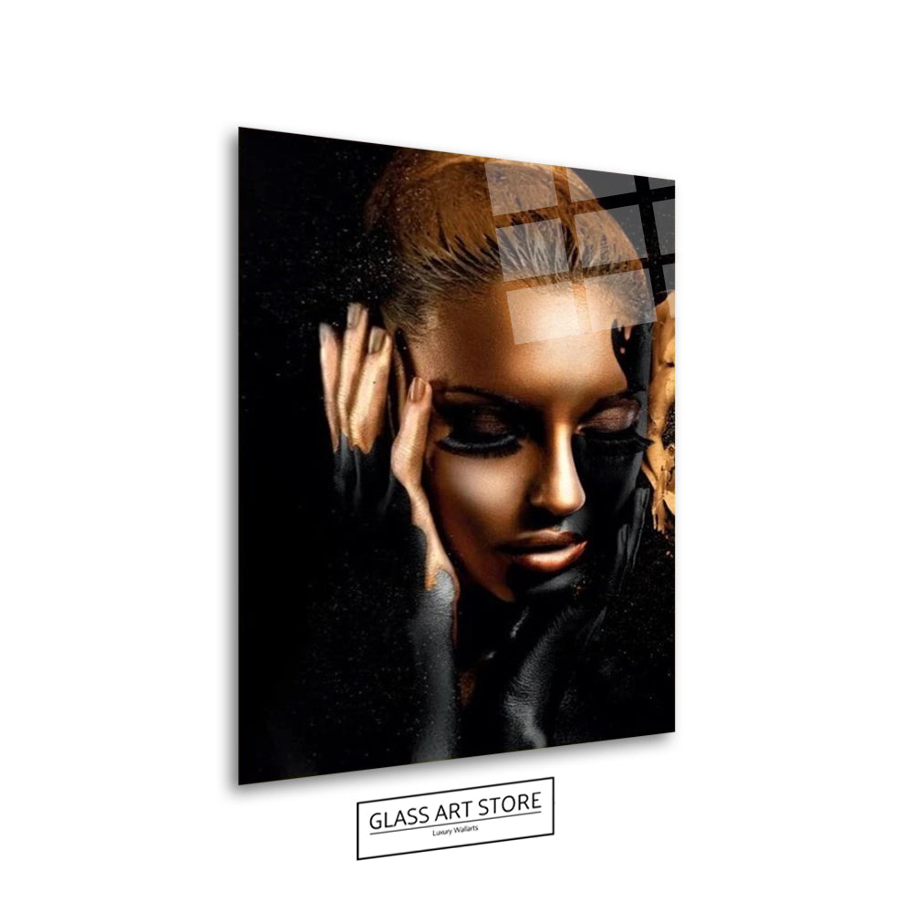 Oiled Woman Wall Art