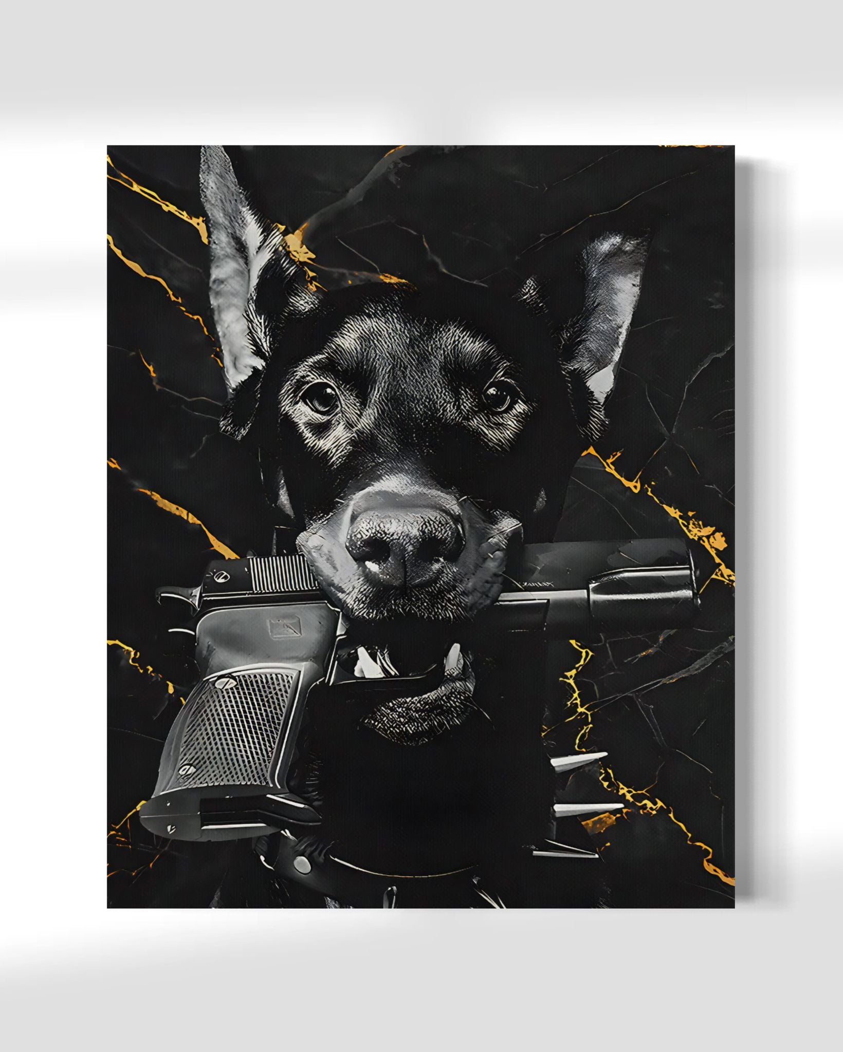 Hunde und Waffen