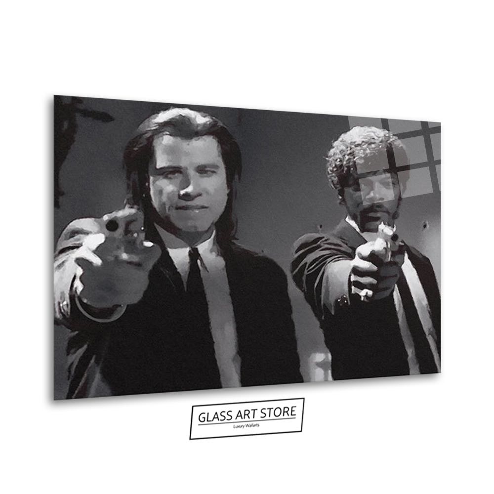 Guns Pointed Wall Art