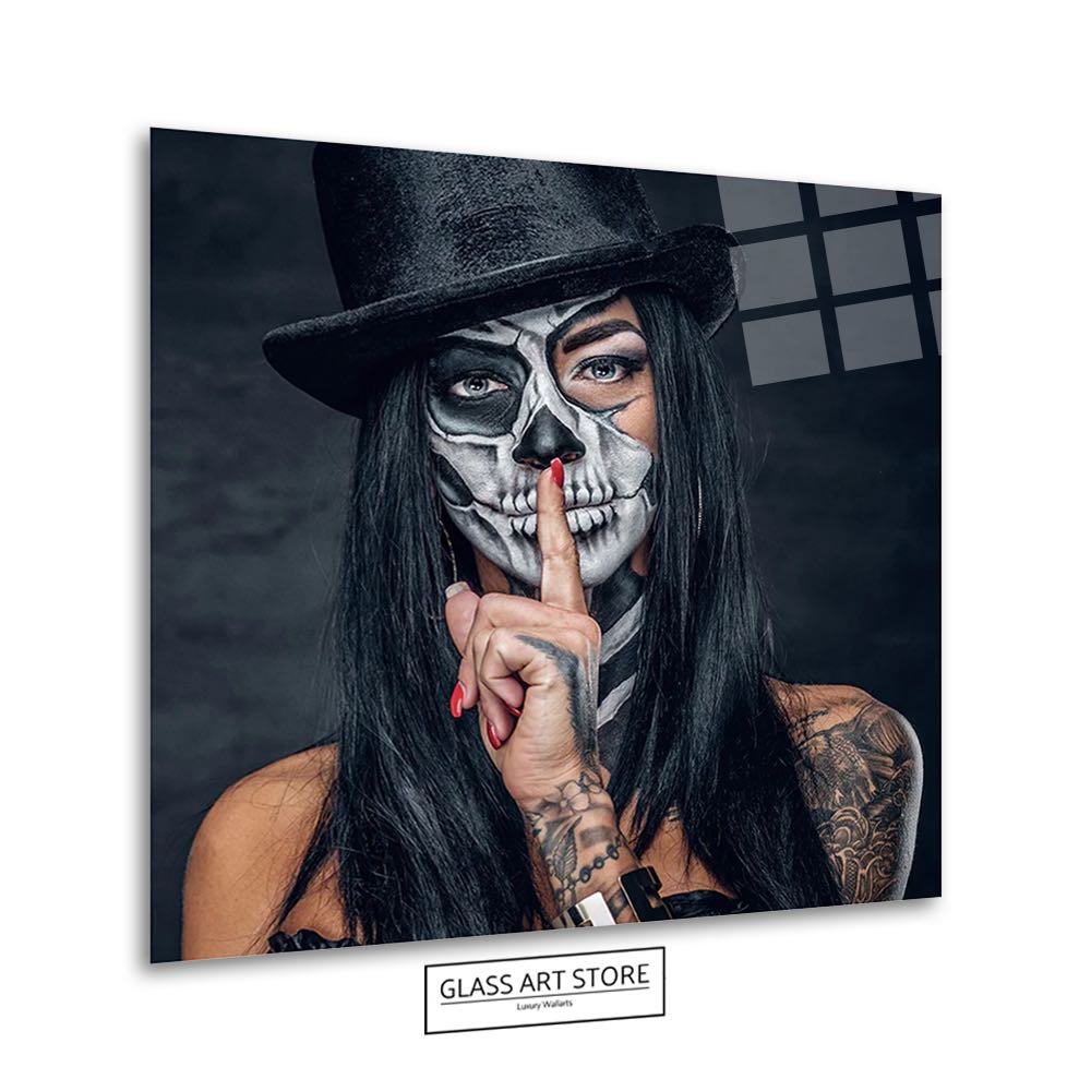 Woman Skull 2 Wall Art