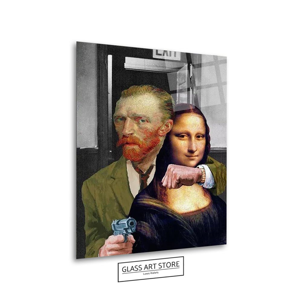 Mona Lisa Hostage Wall Art