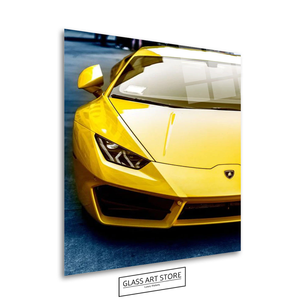 Gelber Lamborghini