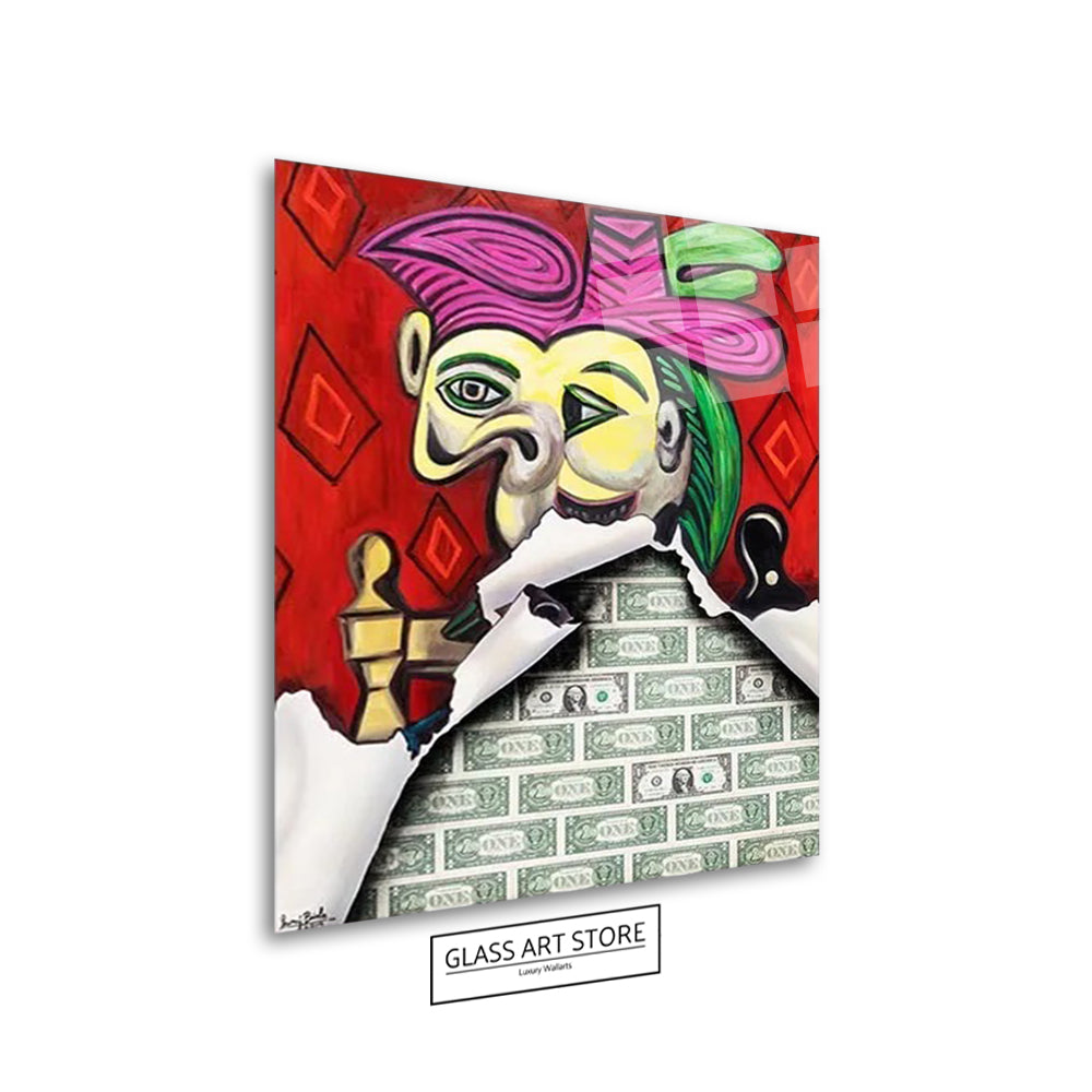 Abstract Dollar Art - Glass Art Store