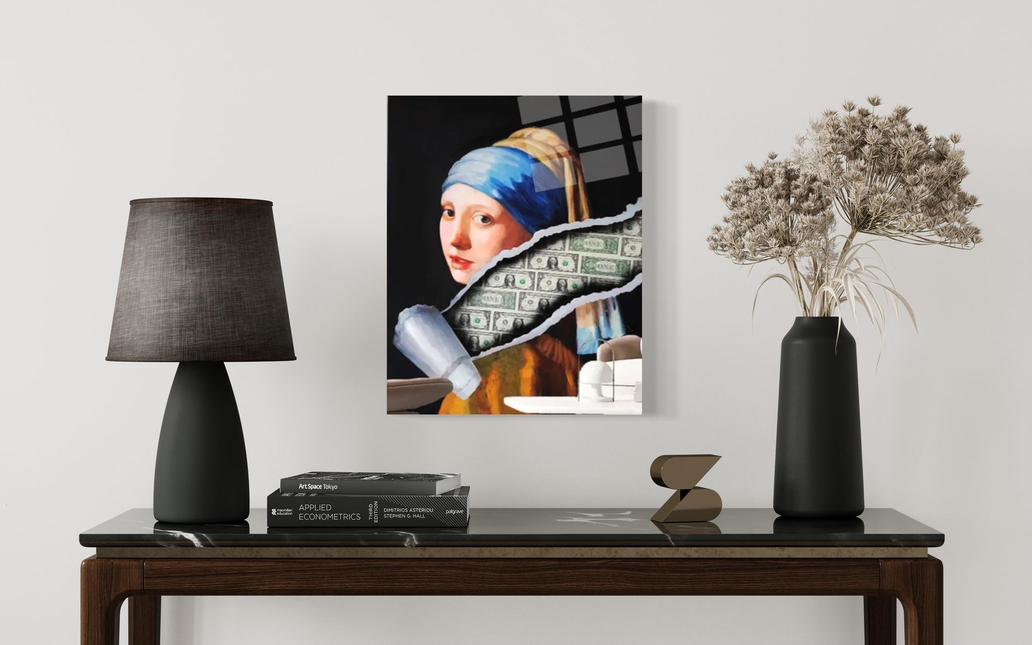 Dollar-Portrait-Wandkunst