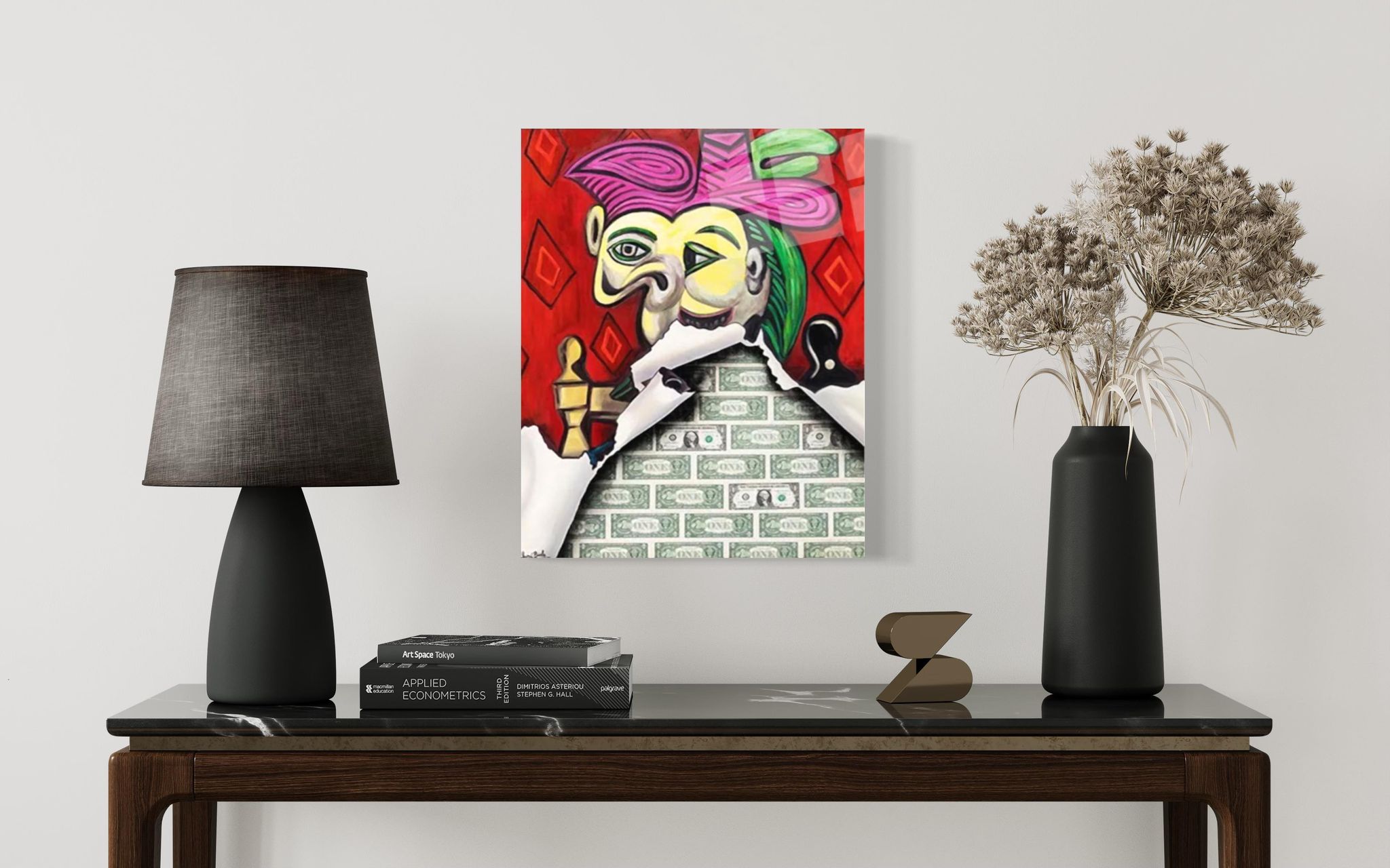 Abstract Dollar Art - Glass Art Store