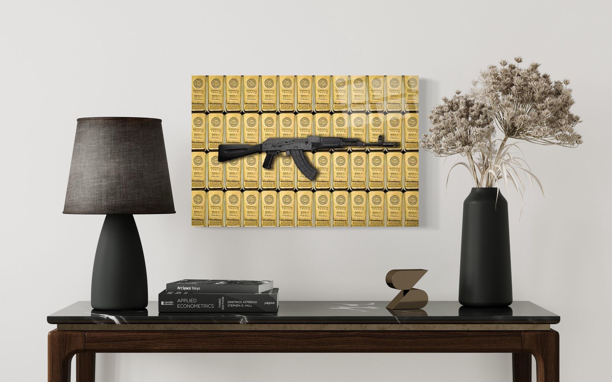 AK-47 Wandkunst – Glaskunstgeschäft