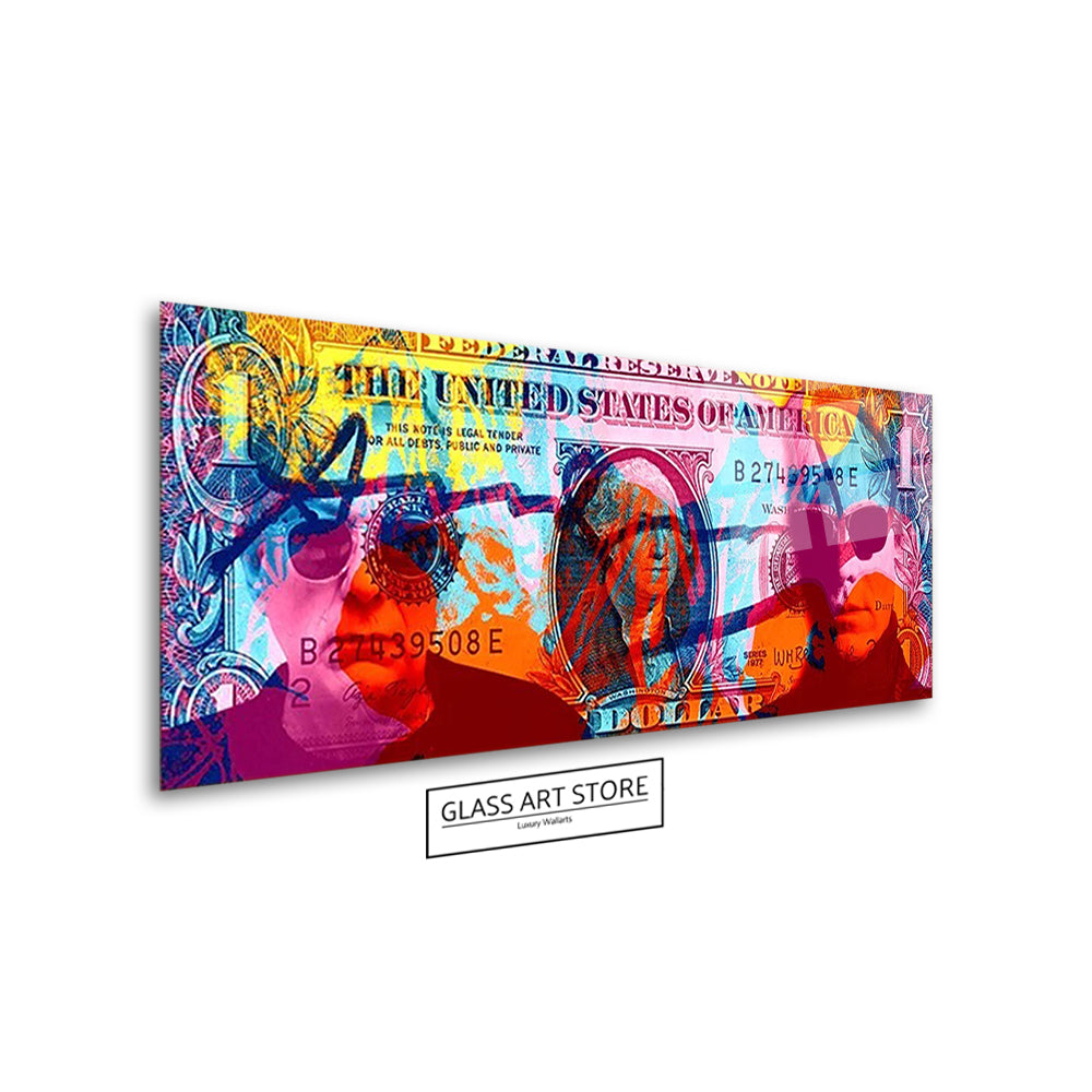 Moschus-Dollar-Schein-Wandkunst