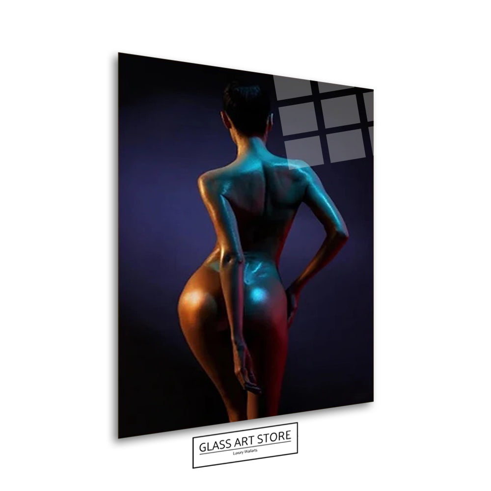 Dunkle Wandkunst für Frauen
