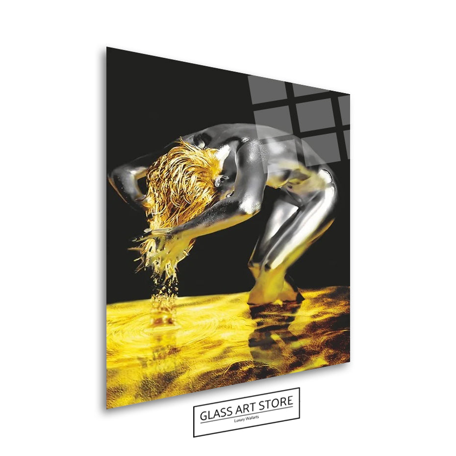 Golden Shower Wall Art