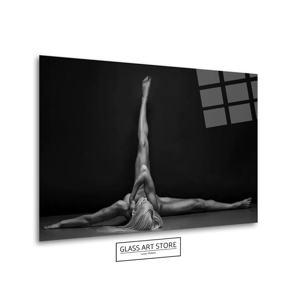 Woman Stretching Wall Art