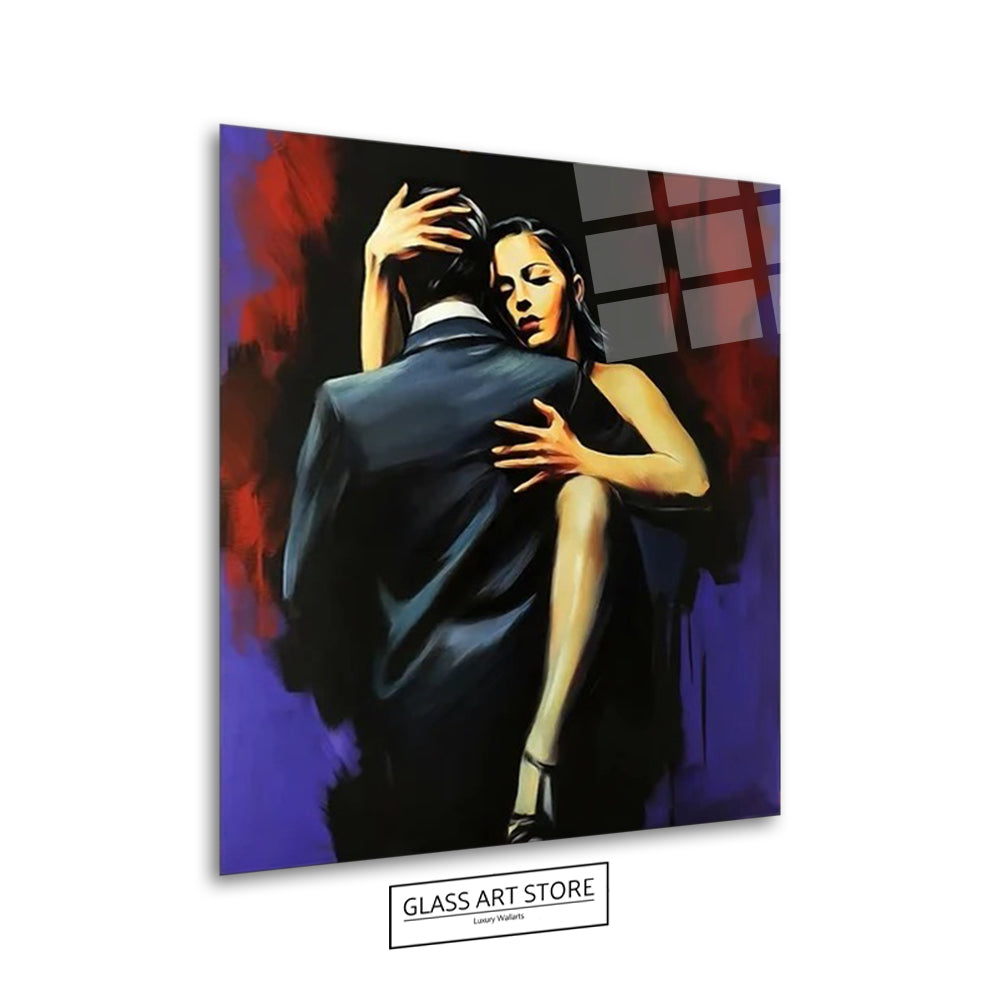 Man & Woman Abstract Wall Art