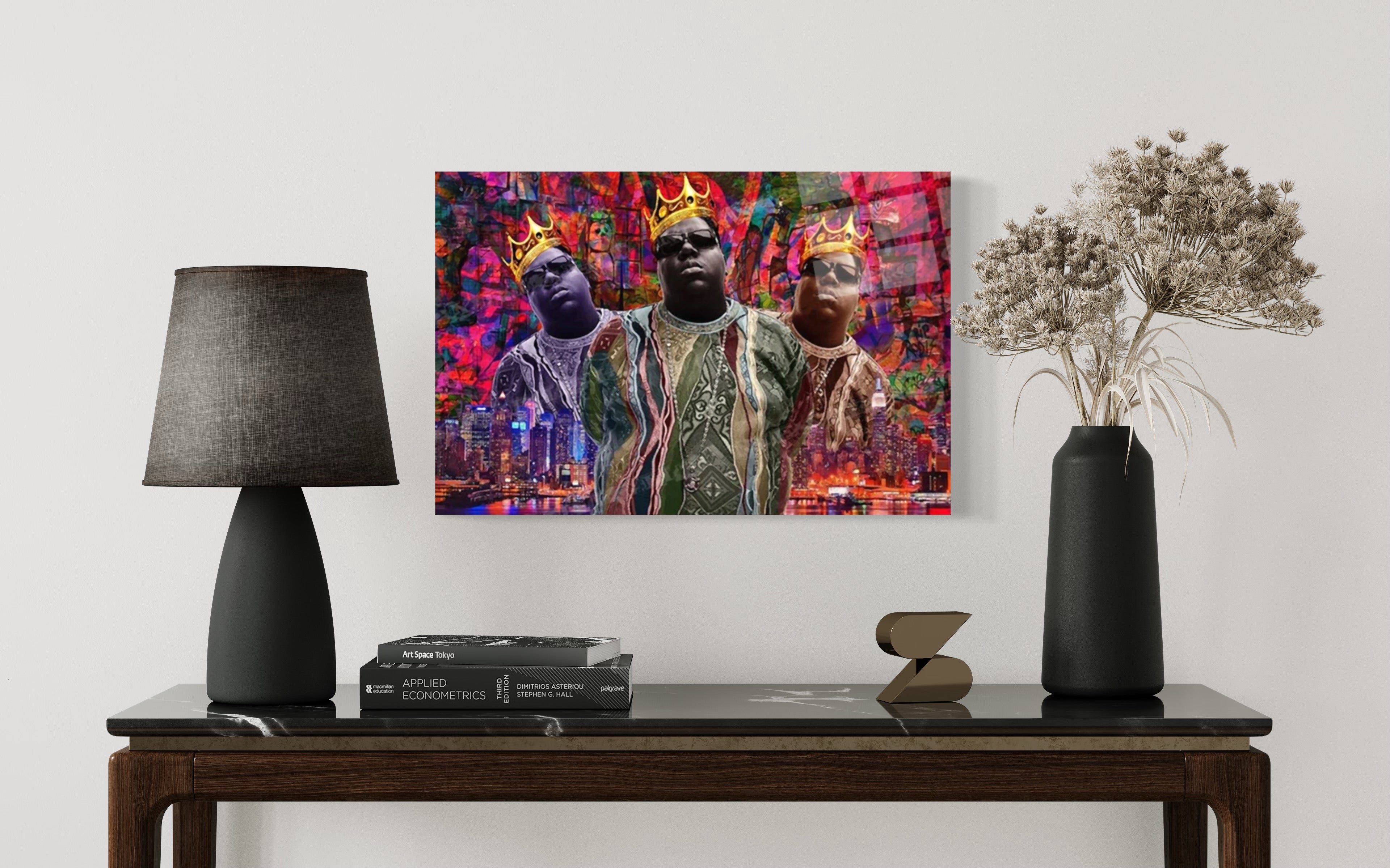Berühmter Rapper Notorious King Wandkunst