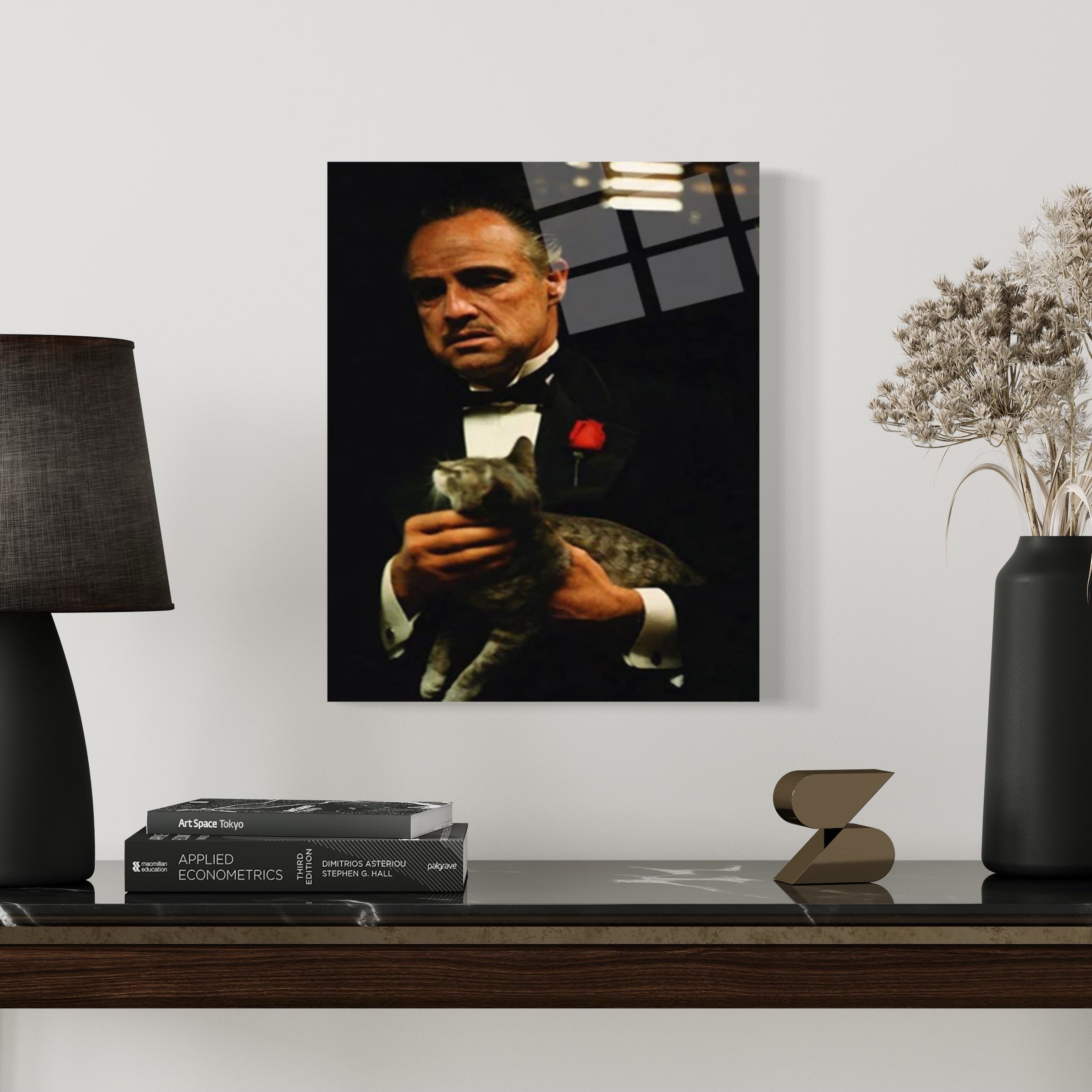 Gangster Vito &amp; Cat Wall Art