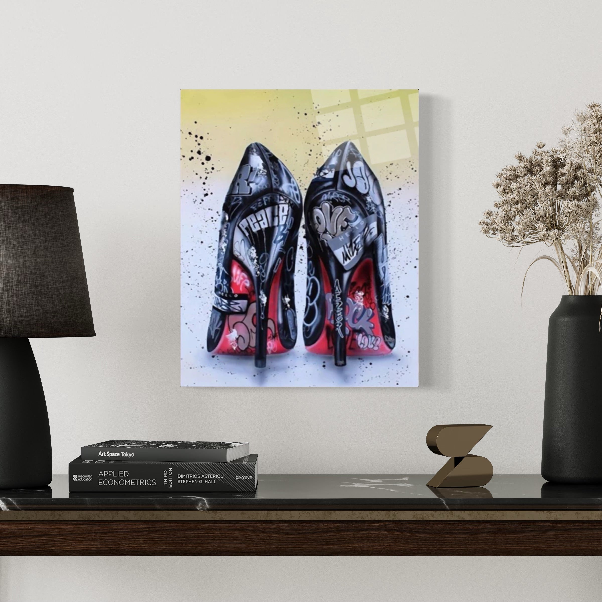 Graffiti Heels Wall Art
