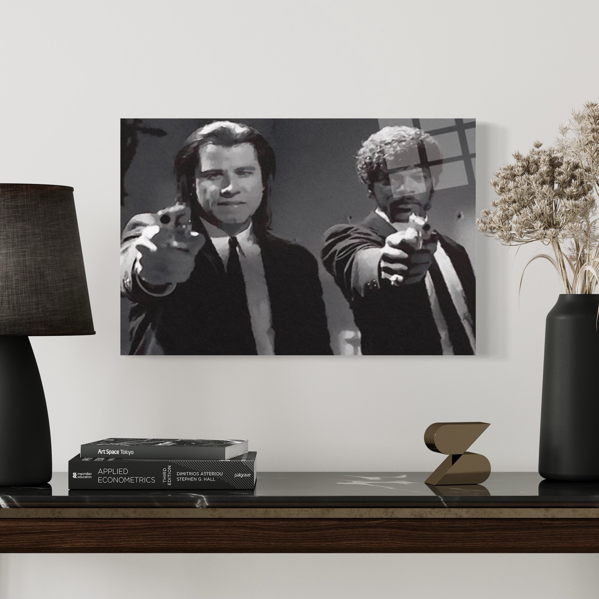 Guns Pointed Wall Art