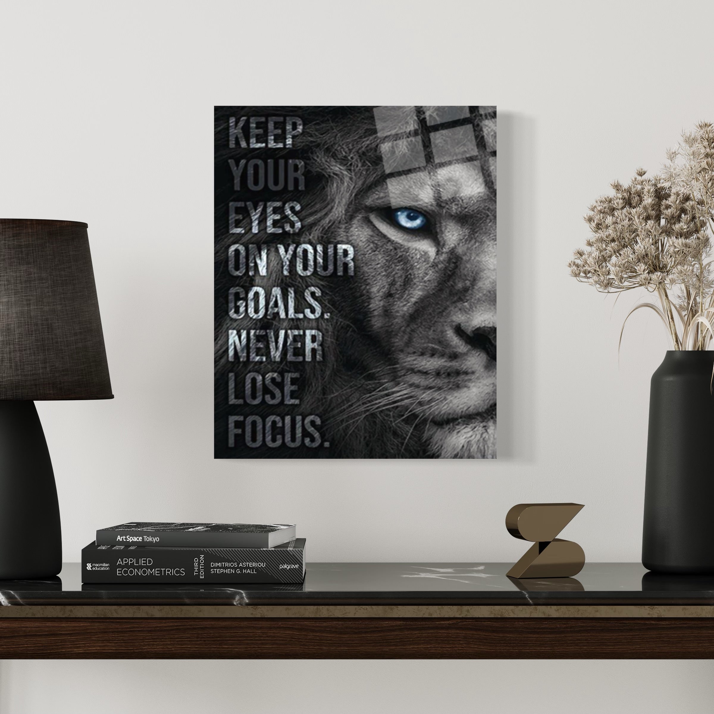 Keep Your Eyes Quote Wall Art