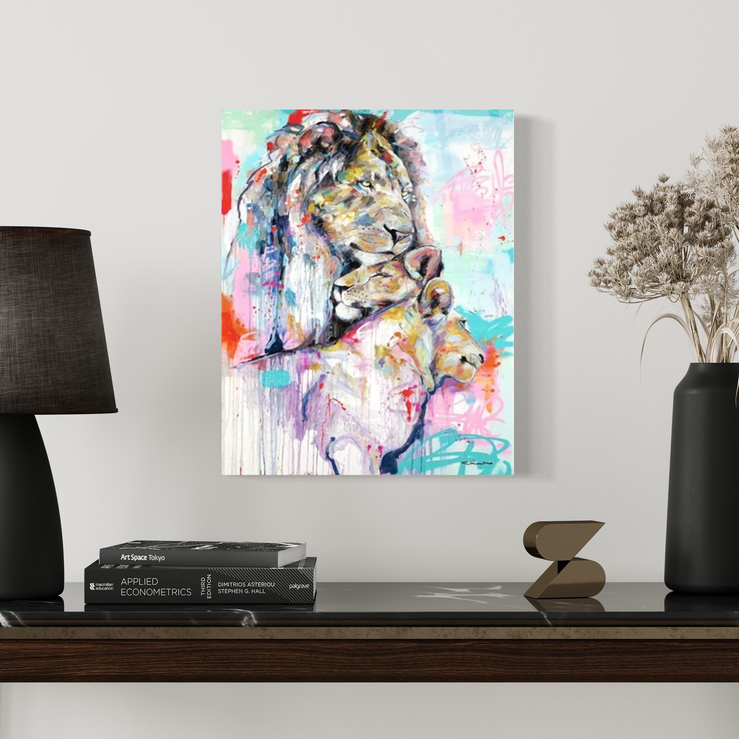 Lion Family Wall Art