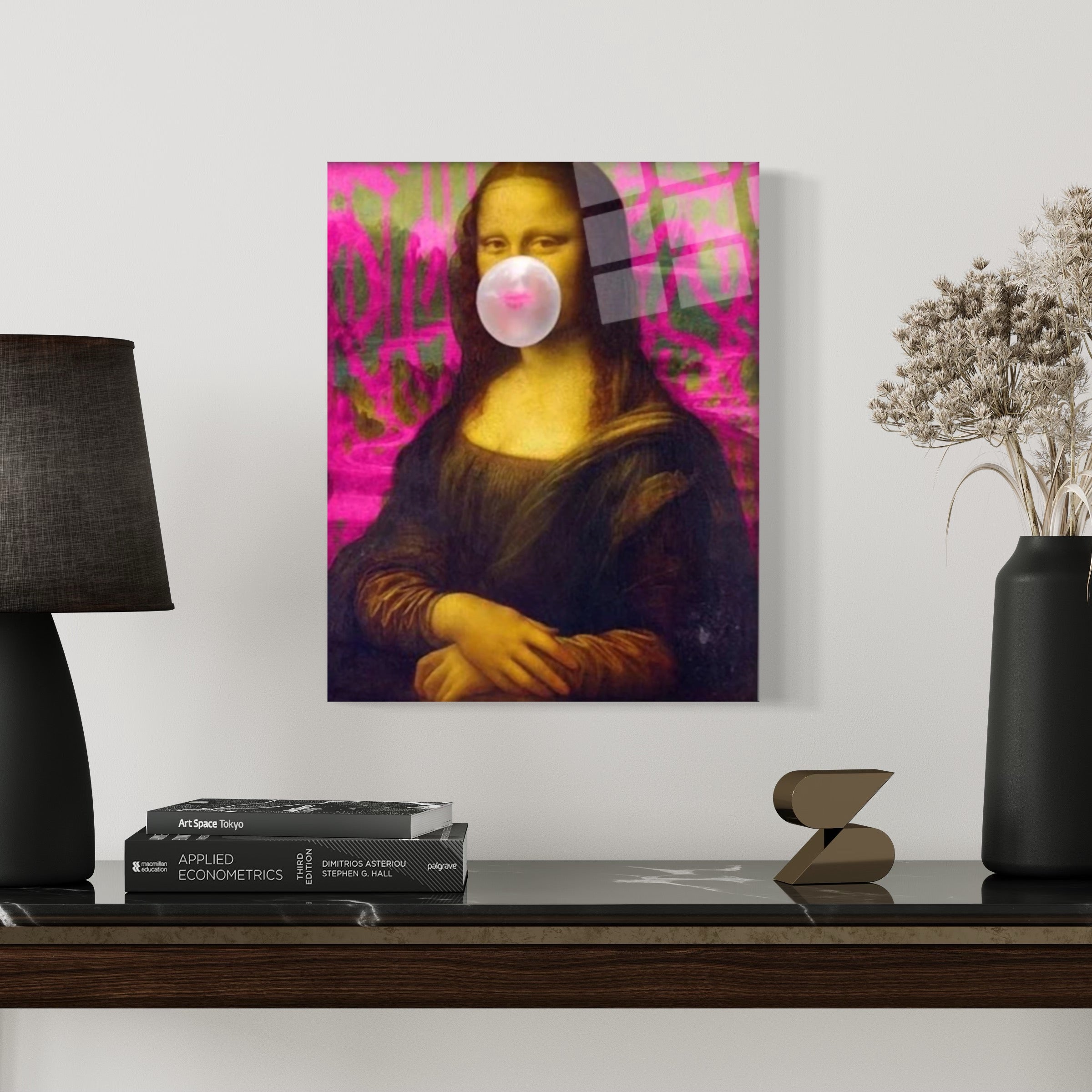 Mona Lisa Bubblegum Wandkunst