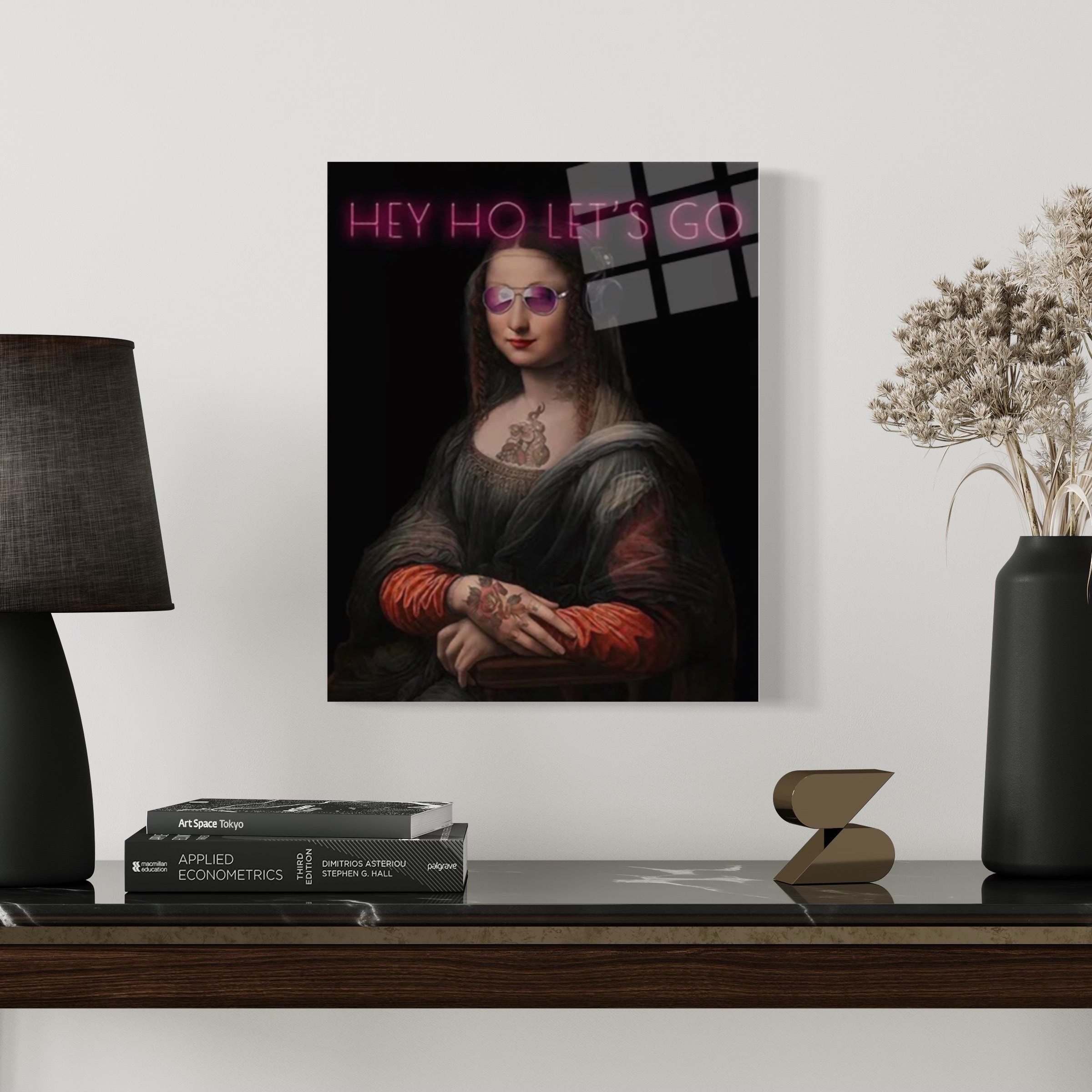 Mona Lisa Hey Ho Let's Go Wall Art