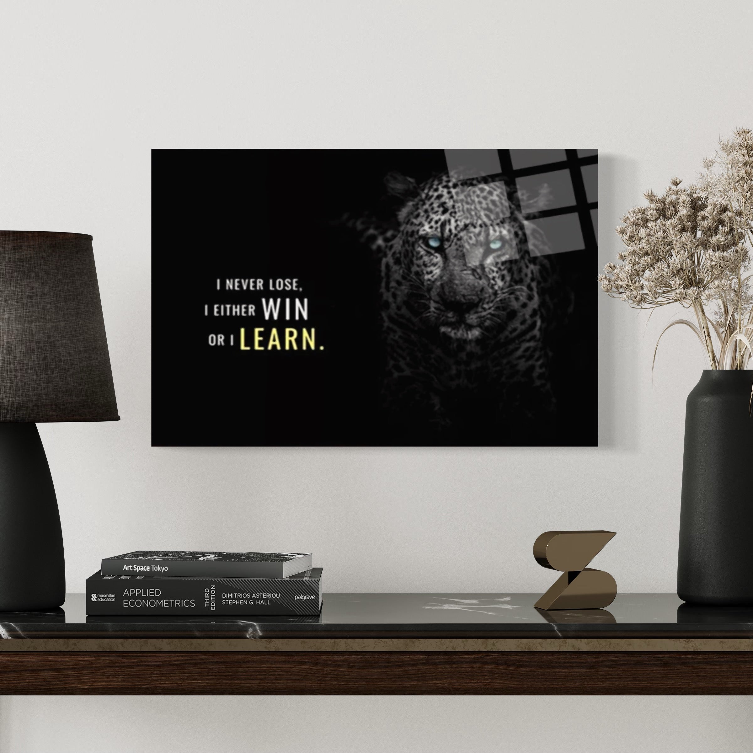 Motivational Leopard Wall Art