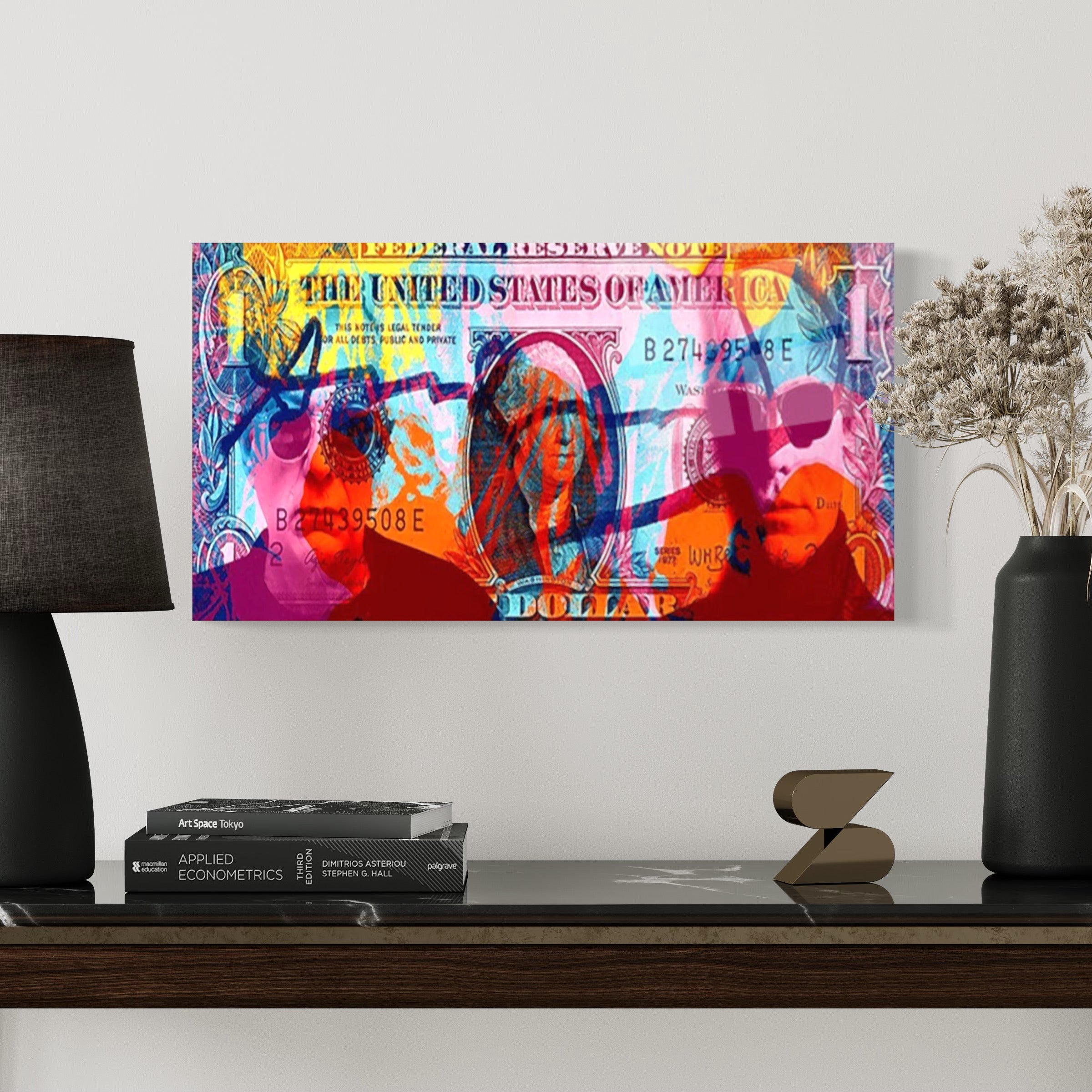 Moschus-Dollar-Schein-Wandkunst