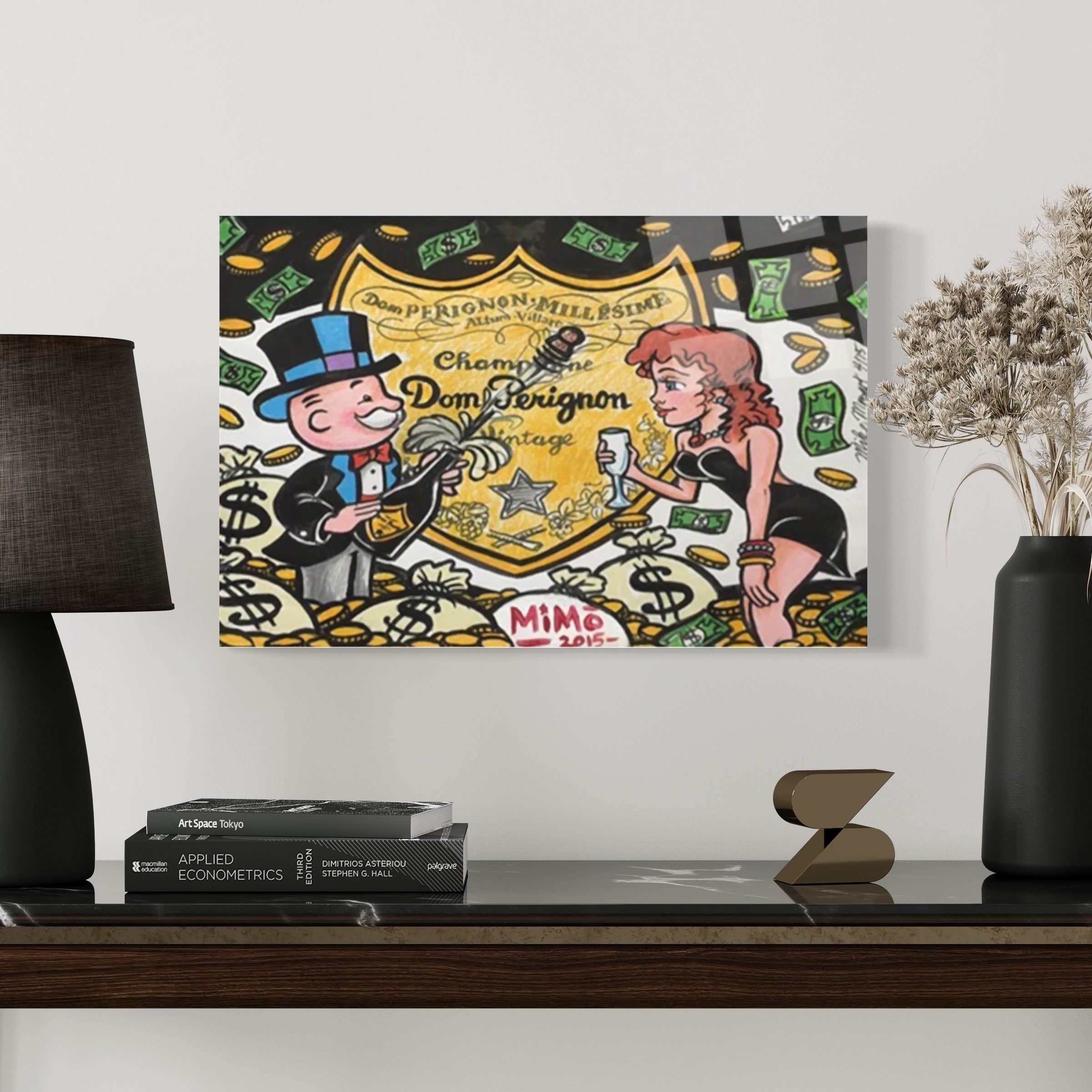 Perignon Monopoly Wall Art