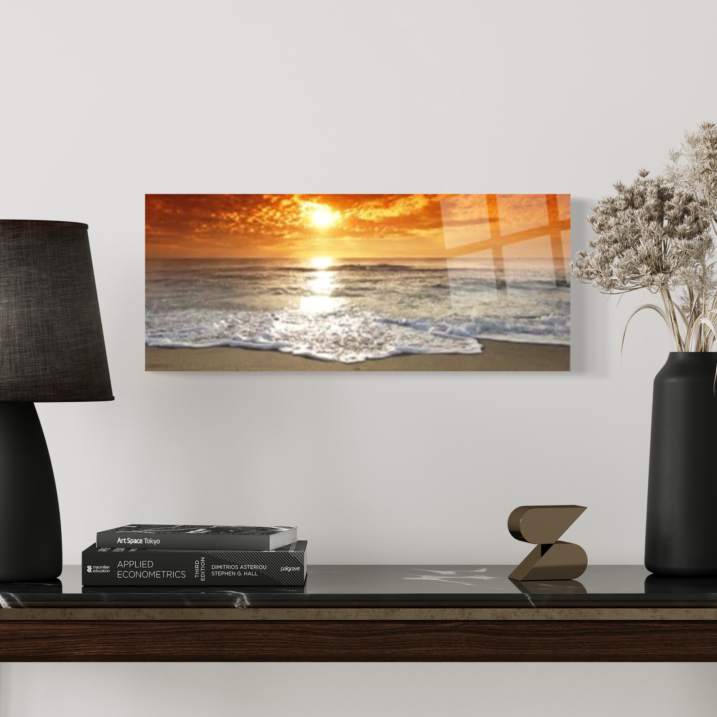 Sunset Sea Wall Art