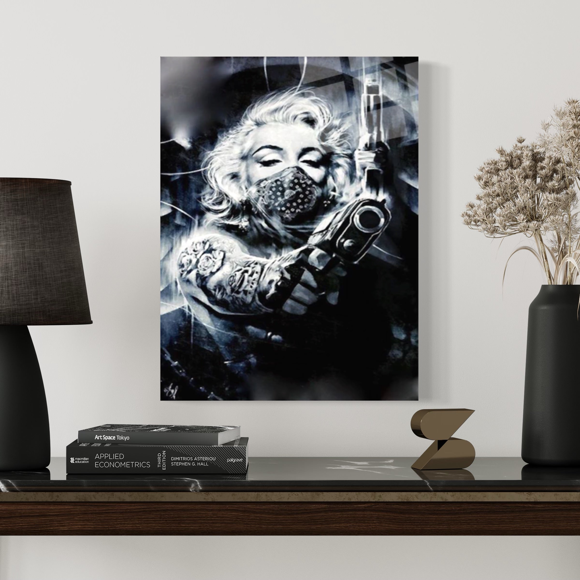 Tattoos & Gun Wall Art
