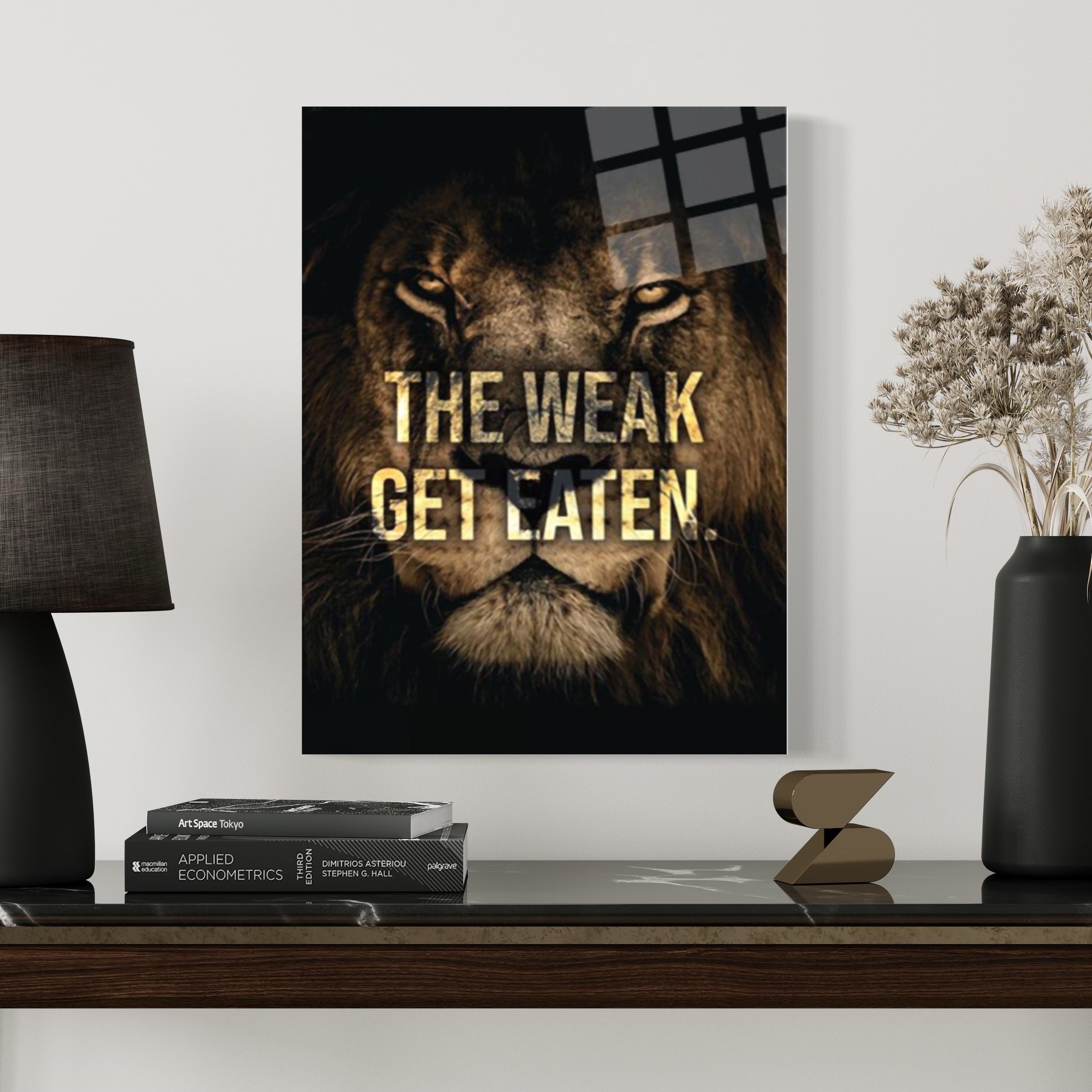 The Weak Quote Wall Art