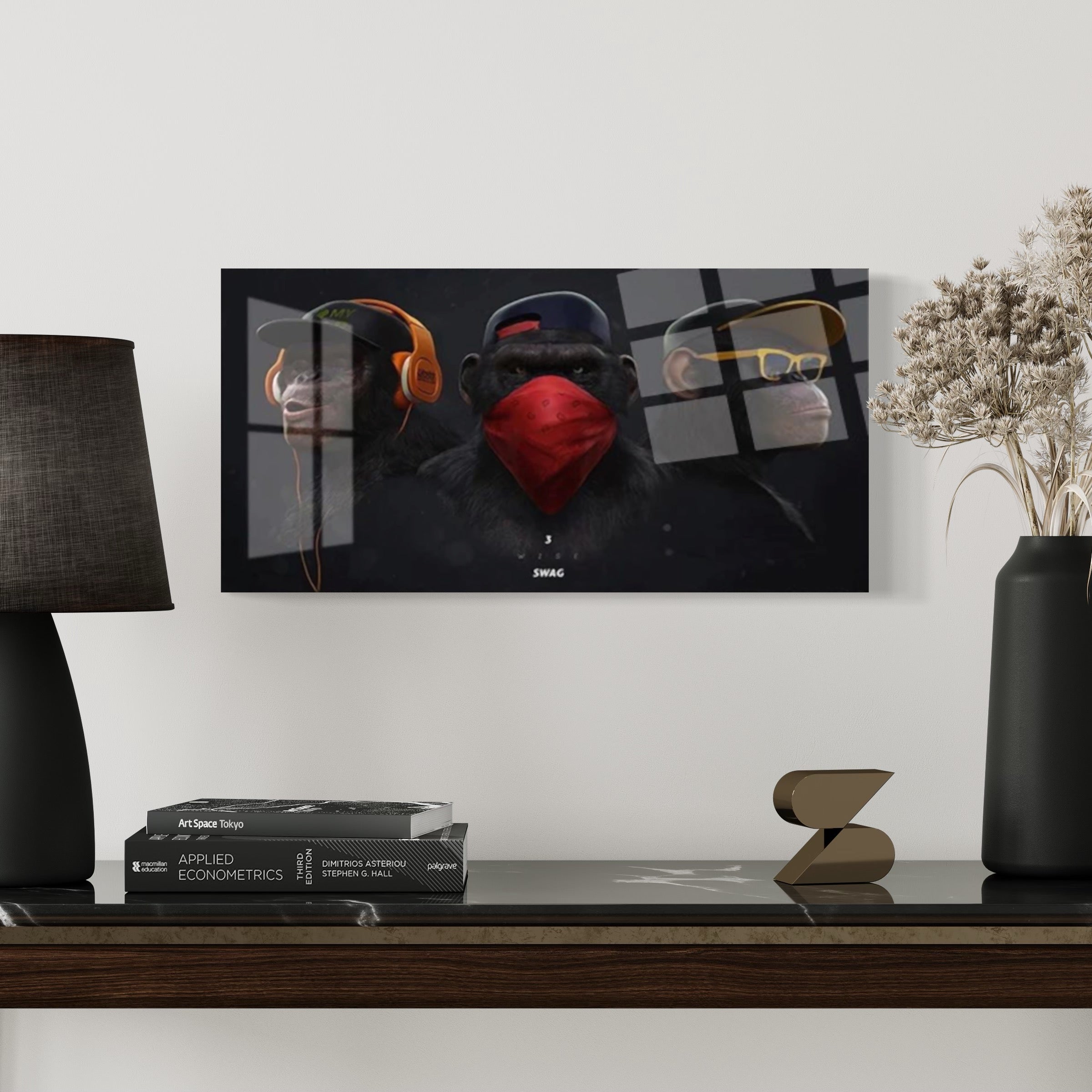 Three Monkeys Wall Art
