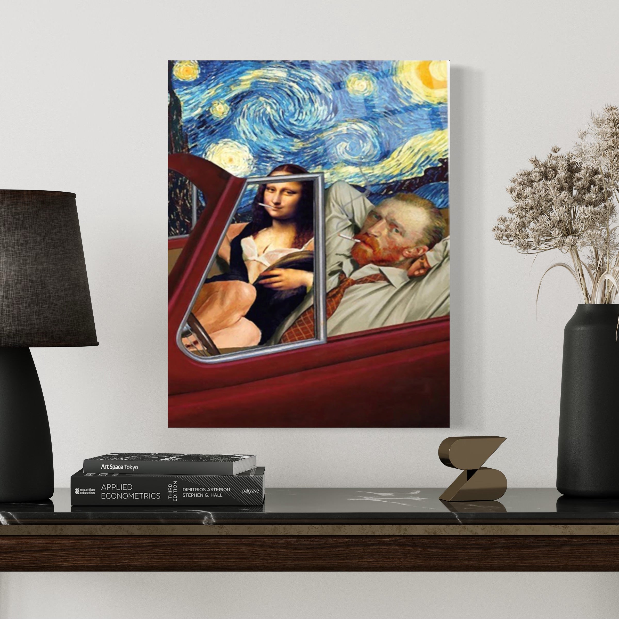 Van Gogh und Mona Lisa Wandkunst