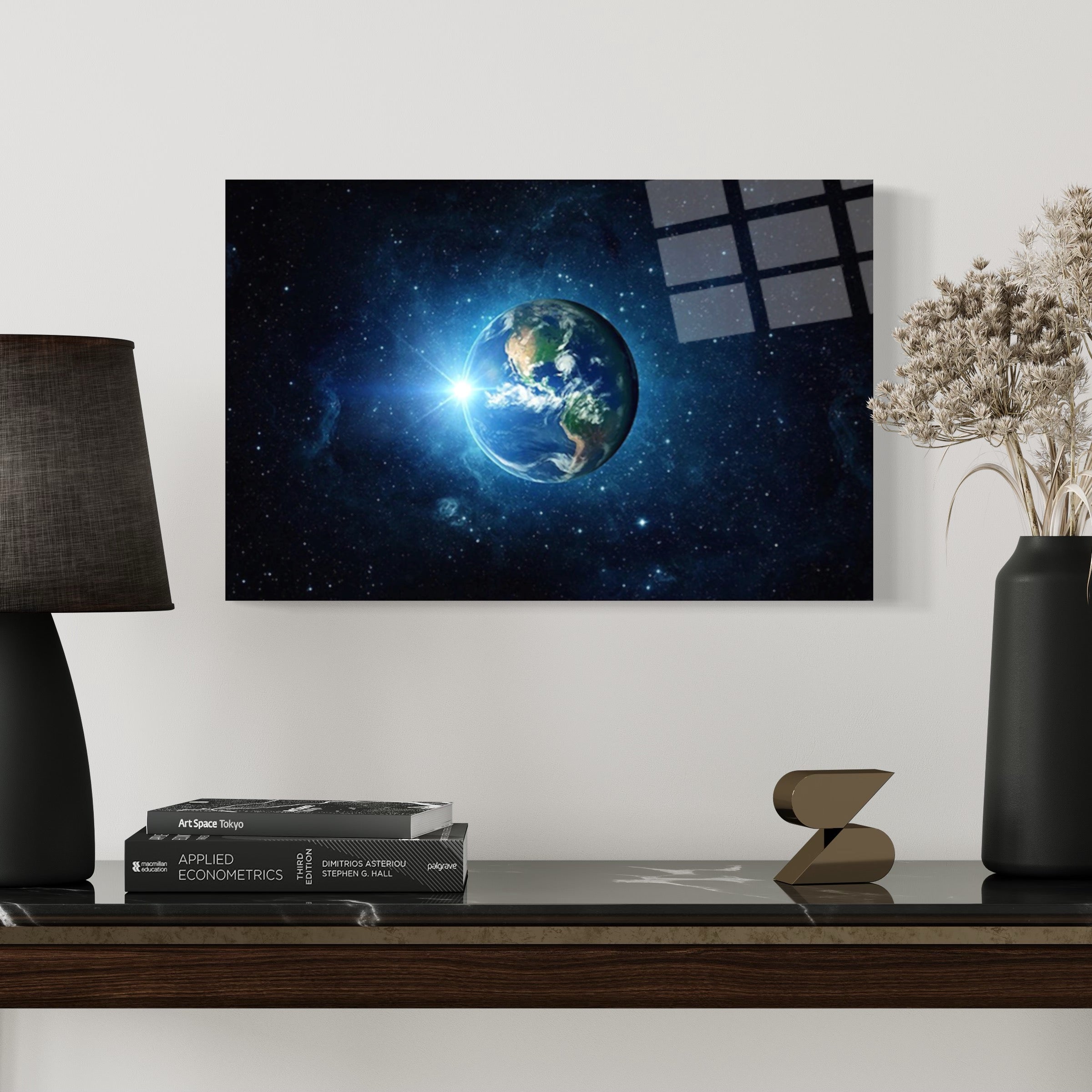 World & Stars Wall Art