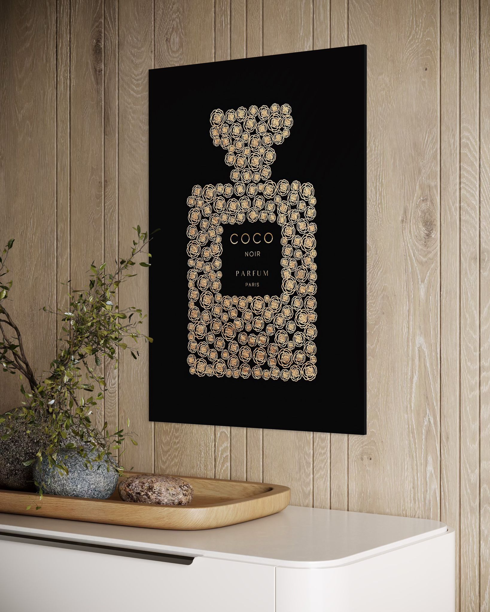 Coco Chanel Parfum Wall Art