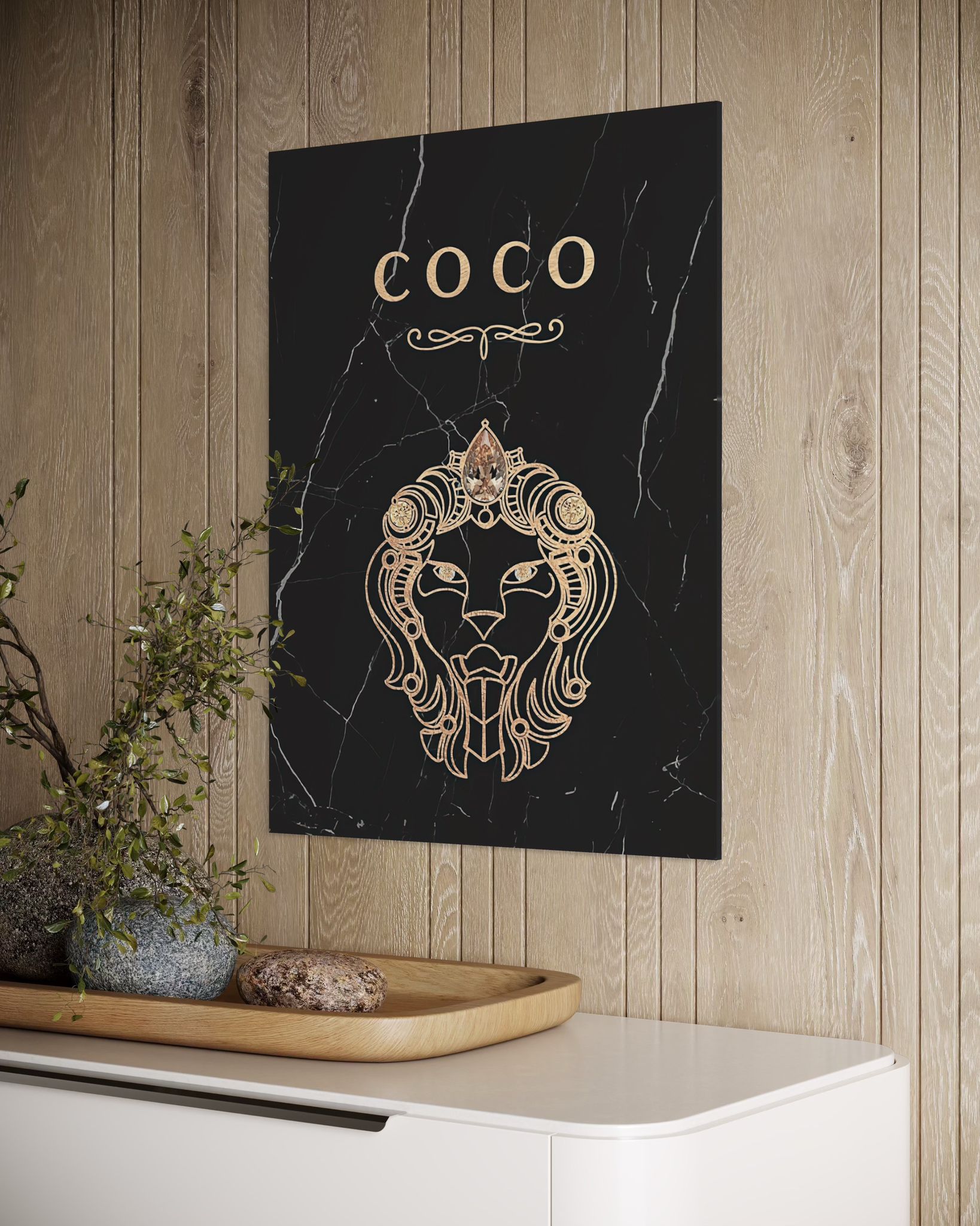 Coco-Wandkunst