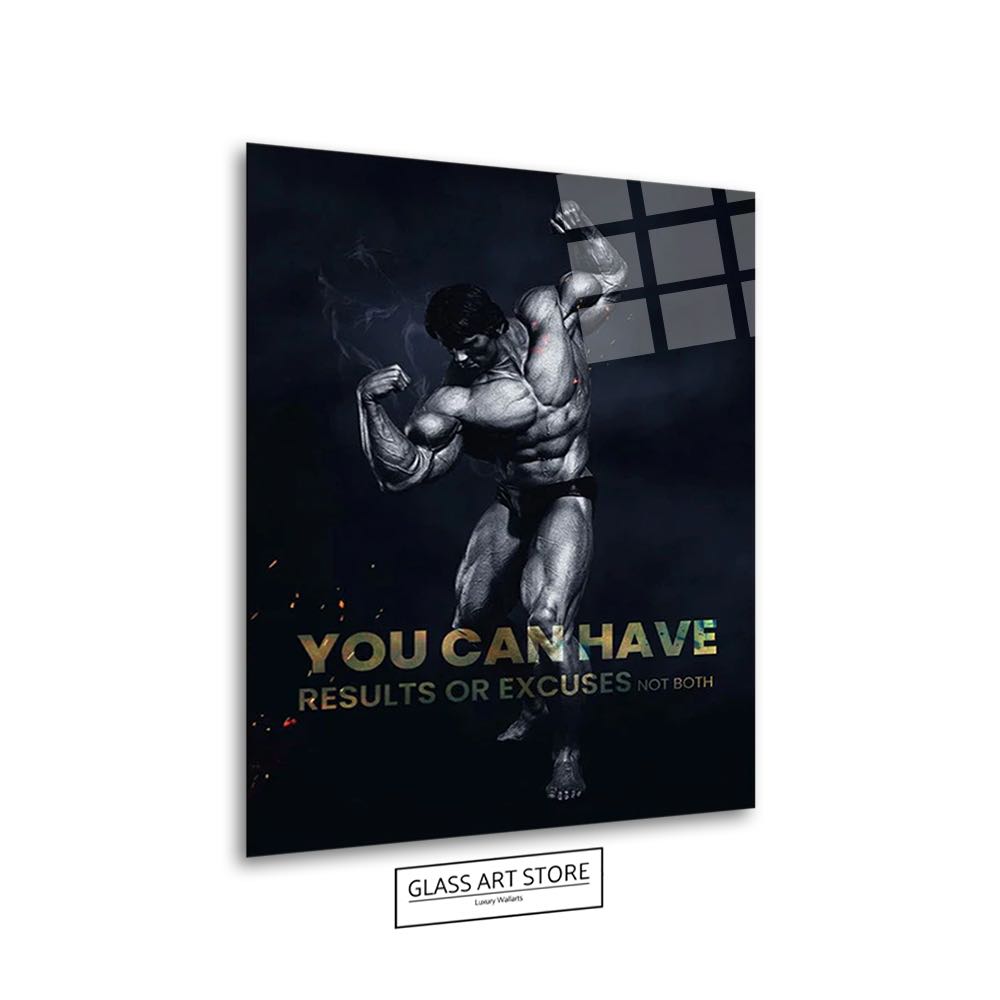 Fitness Quote Wall Art