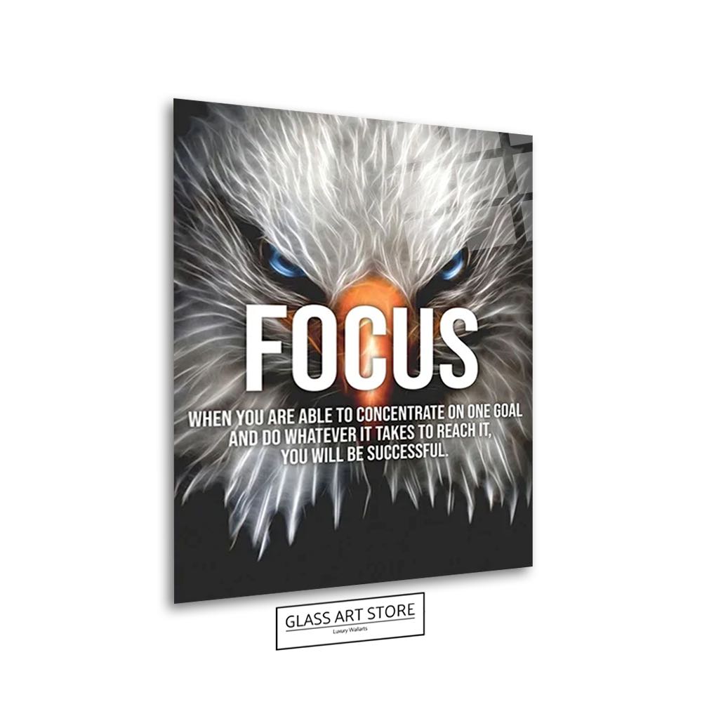 Focus Quote Wall Art