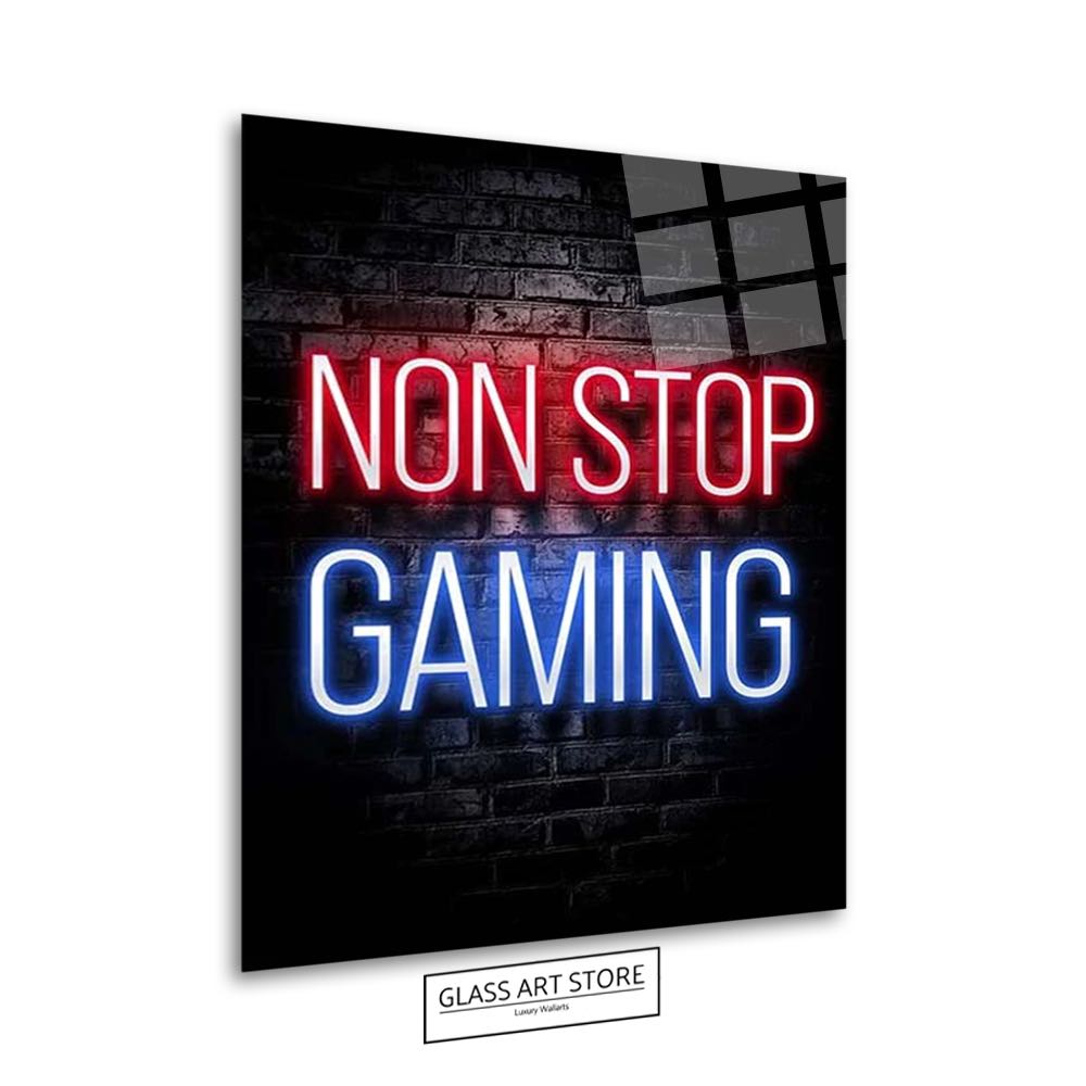 Non Stop Gaming Wall Art