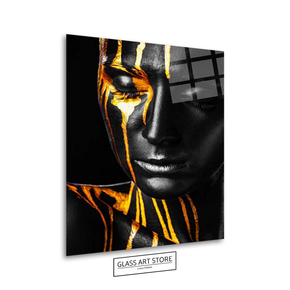 Golden Woman 2 Wall Art