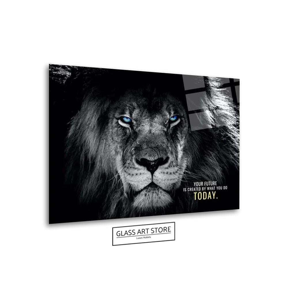 Motivational Lion 2 Wall Art