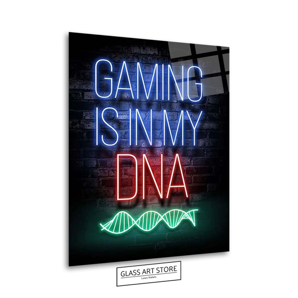 Gaming Is In My Dna Wall Art
