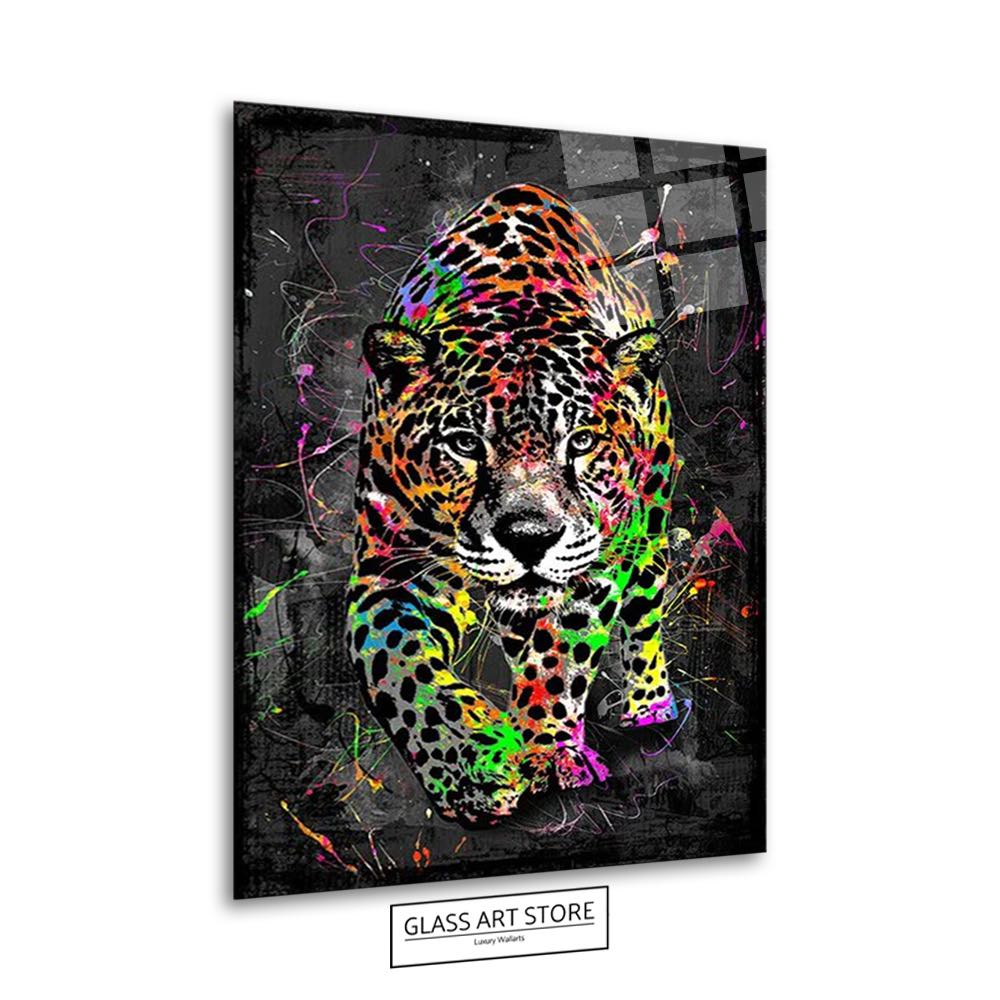 Leopard Abstract Wall Art