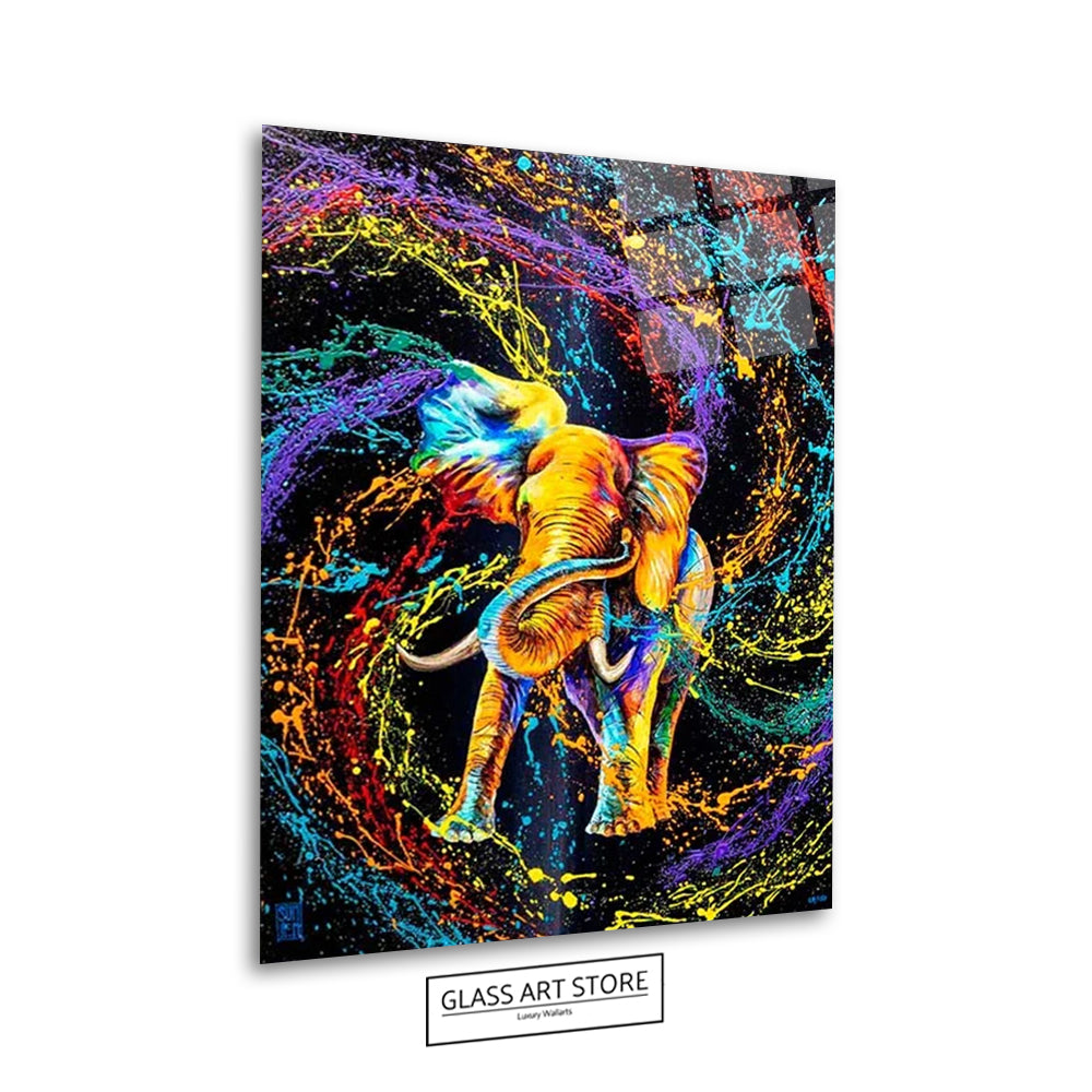 Abstract Elephant - Glass Art Store