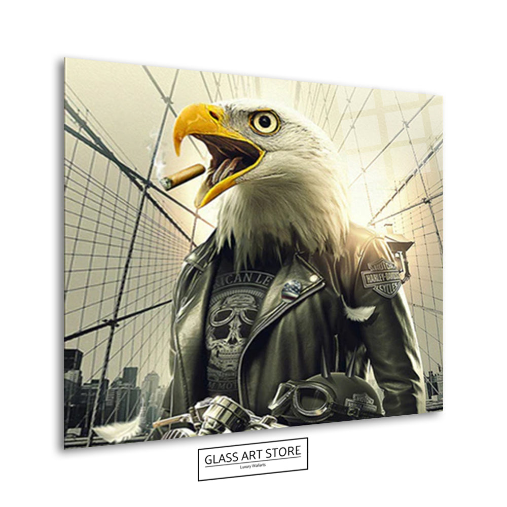 Adler-Motor-Wandkunst