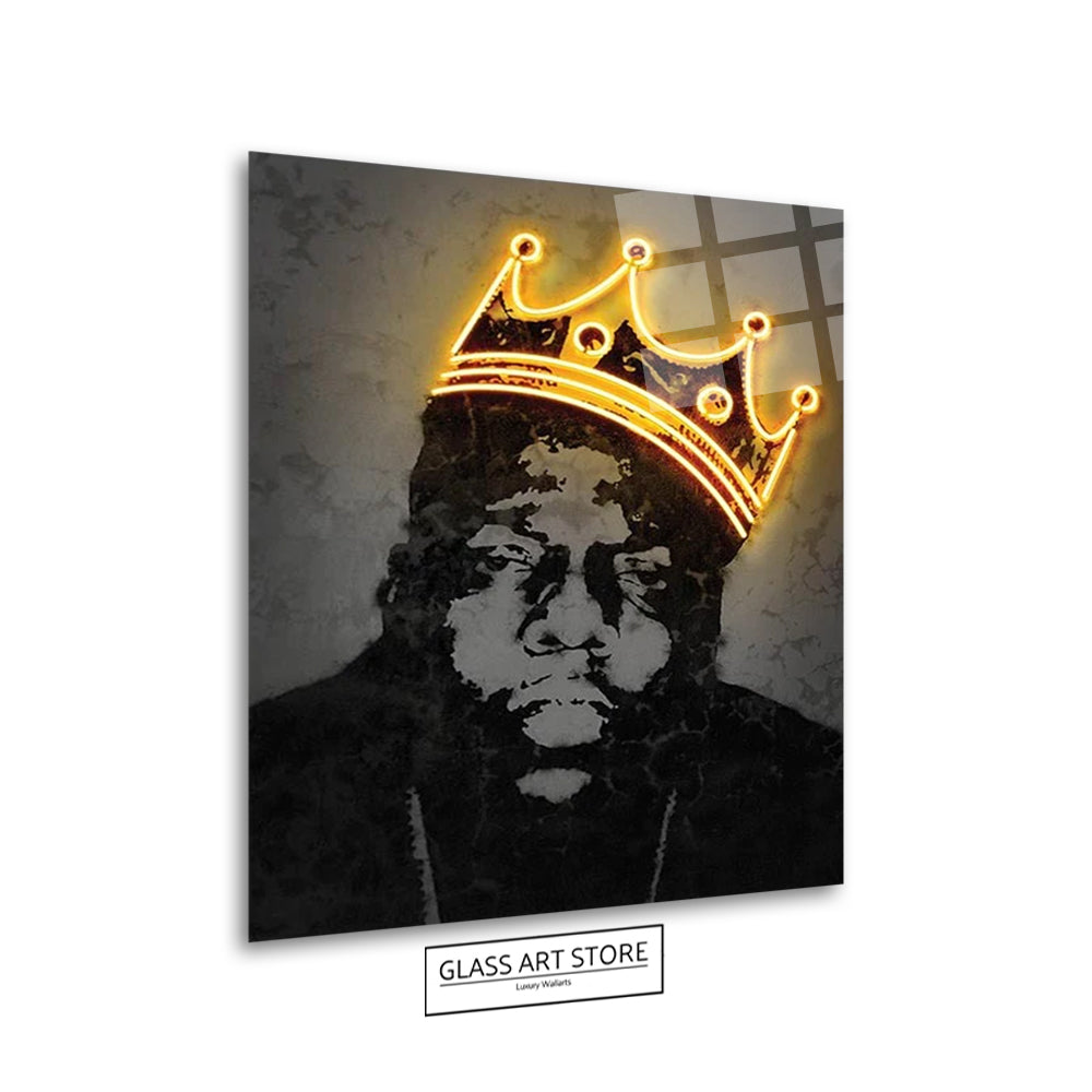 Große Wandkunst des berühmten Rappers