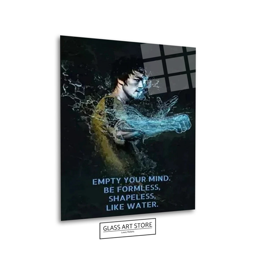 Kämpfer Zitat Wandkunst